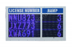 CMDP 1600-640-K alfanumerikus ledmátrix kijelző, kék, 1600x640mm,  kültéri, vezérlővel