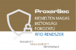 ProxerSec Kiemelten magas biztonsági fokozatú RFID rendszer, titkosított, másolásvédett, biztonságos