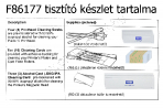 Fargo alkoholos tisztítókártya csomag, 10db, C50,DTC1250e,4250e,4500e,4000,HDP5000,DTC400e,DTC550